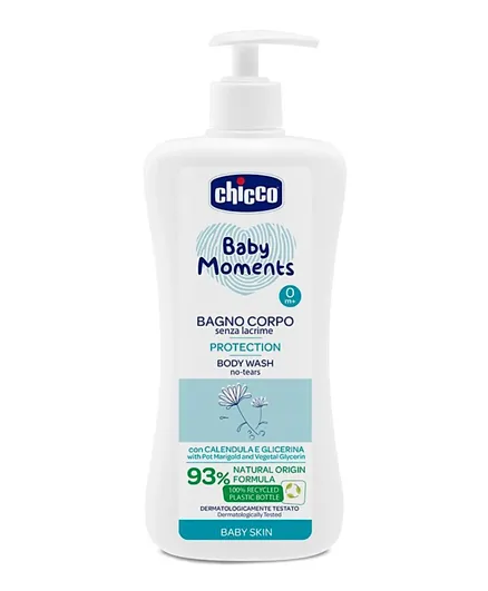 Chicco Baby Moments Body Wash No Tears Protection - 750mL