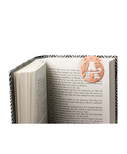 IF Literary Letters Bookmarks - Letters A