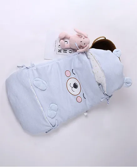 Cute Print Sleeping Bag - Blue