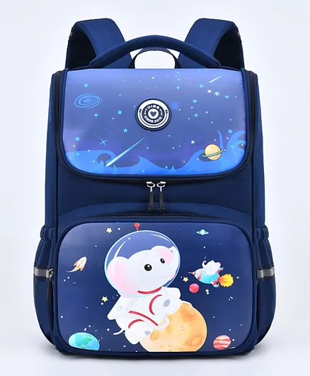School Backpack Navy - 16.53 Inches