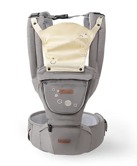 Baby Carrier with Neck Support - Grey