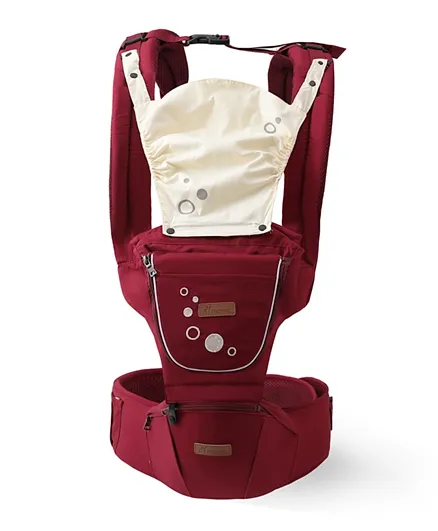 Baby Carrier with Neck Support - Red