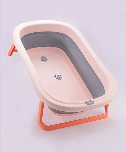 Folding Baby Bathtub - Pink