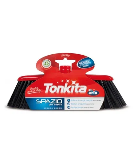 Tonkita Broom Spazio Stick And Dustpan