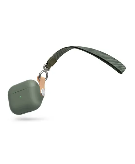 Moshi Pebbo AirPods Gen 3 Case with Detachable Wrist Strap - Mint Green