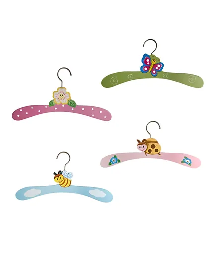 Cute Cartoon Hangers - Pack of 4