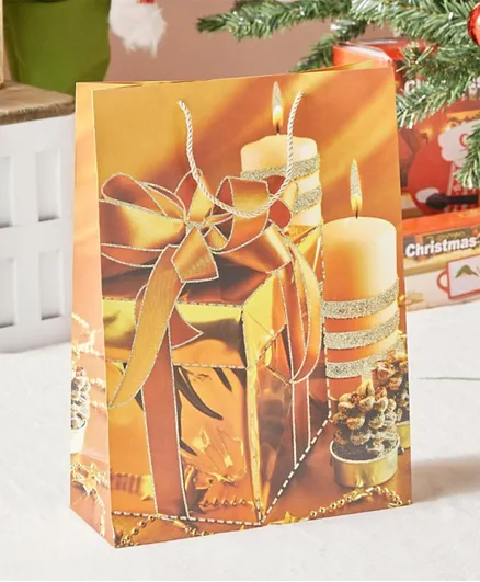HomeBox Blovec Gift Bag - Golden Yellow