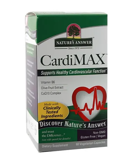 Nature's Answer Cardimax Vegetarian - 60 Capsules