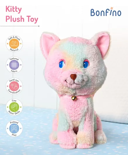 Bonfino Kitty Cotton Soft Toy Pink - 30 cm