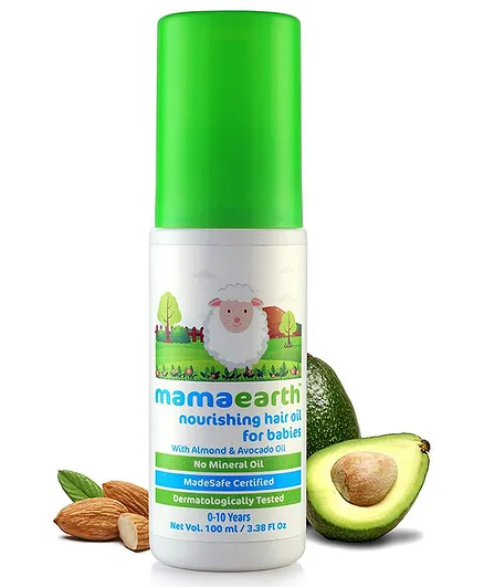 Mamaearth Nourishing Hair Oil For Babies - 100 mL