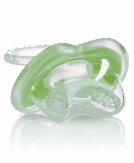 Nuby Gum Eez Silicone Teether Pack of 1  - Green