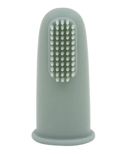 Amini Silicone Finger Toothbrush - Dusty Blue