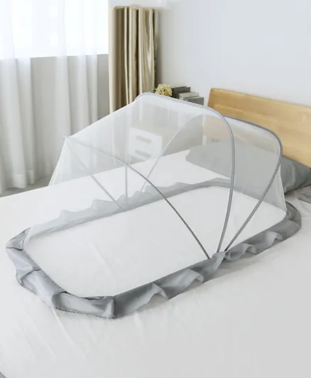 Foldable Mosquito Net - Grey