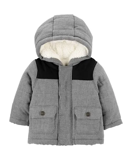 Carter's Hooded Jacket - Grey