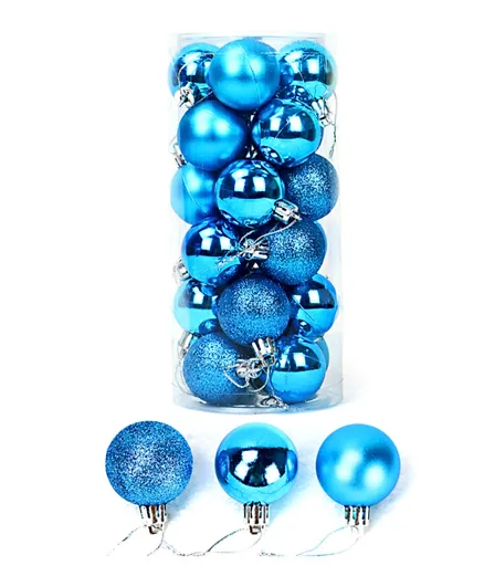 زينة الكريسماس الزخرفية - أزرق