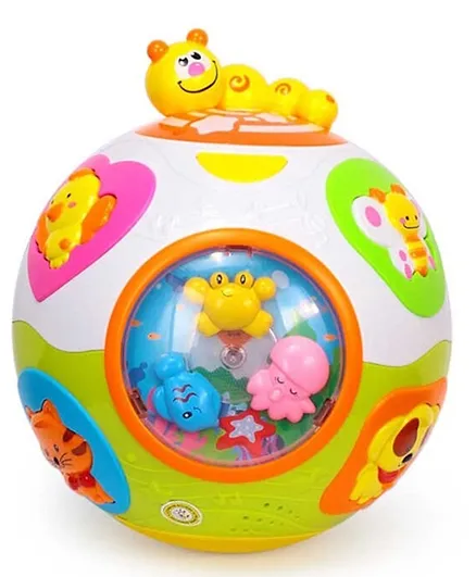 Hola Baby Toys Toddler Crawl Toy With Music - Multicolour