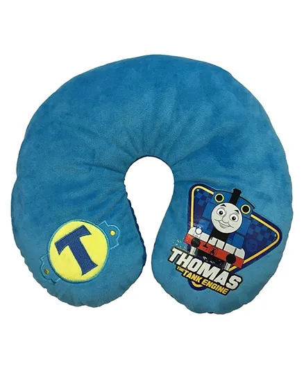 Alligator Books Thomas and Friends Reversible Travel Pillow and Plush Toy - Blue