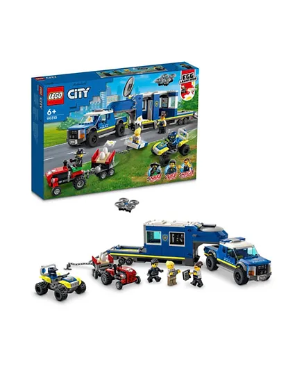 LEGO City Police Police Mobile Command Truck 60315 - 463 Pieces