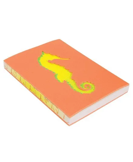 Happily Ever Paper Tropicall Seahorse Notebook Pink - 224 Pages