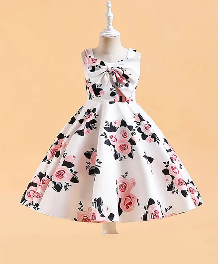 Kookie Kids Floral Dress - Multicolor