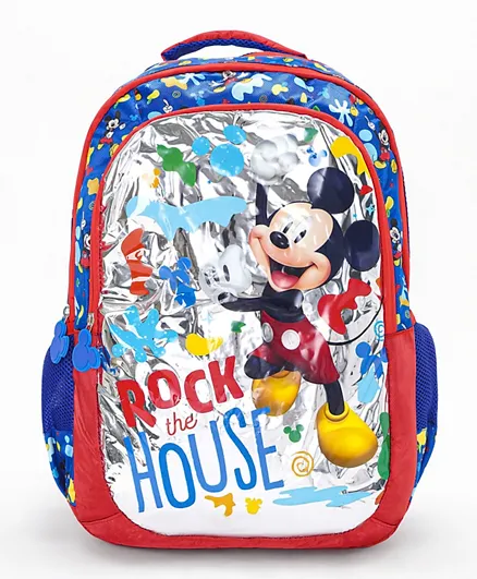 Disney Mickey Mouse Rock The House Backpack - 18 Inches