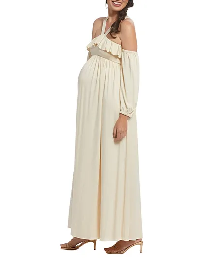 Mums & Bumps - Rachel Pally Sleeveless Maternity Dress - Off White