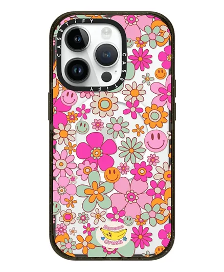 Casetify iPhone 14 Pro Impact Case with Magsafe - Groovy Pattern