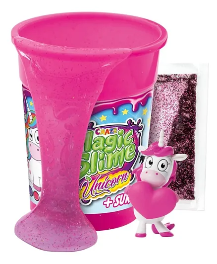 Craze Magic Slime Unicorn Pink Pack of 1 (Color may Vary) - 150 ml