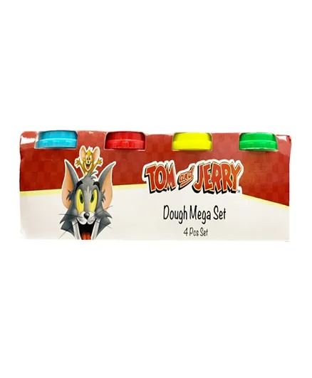 Rainbow Max Tom & Jerry Dough Mega Set
