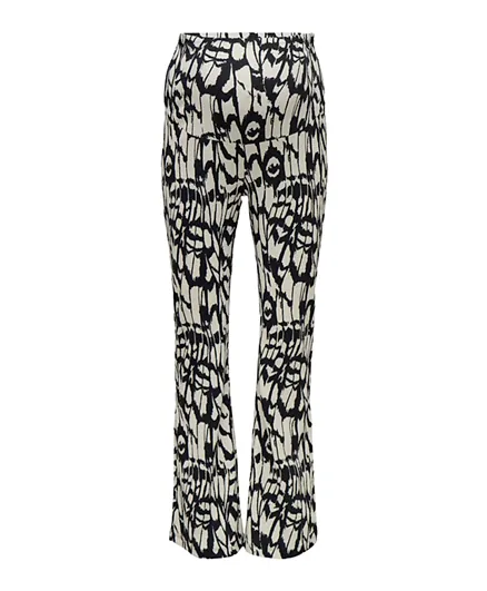 Only Maternity Printed Maternity Pants - Multicolor
