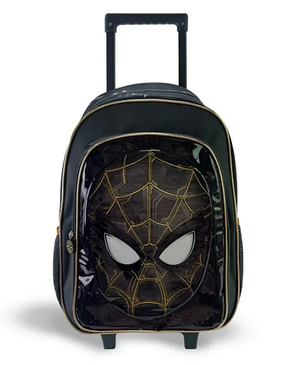 Marvel 6 in 1 Spiderman Webbed Hero Trolley Backpack School Set - 18 inches