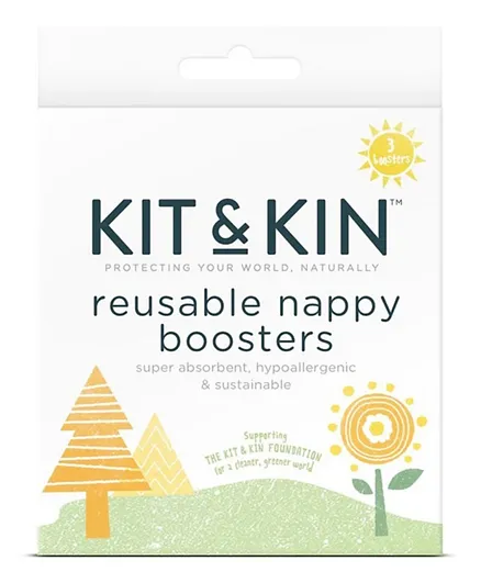 KIT & KIN  Reusable Boosters - Pack of 3