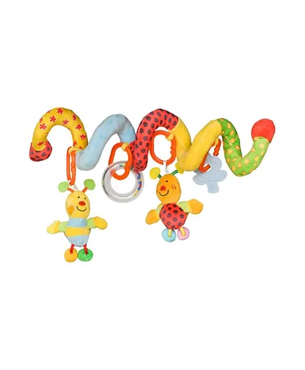 Moon Spiral Hanging Activity Toy - Animals