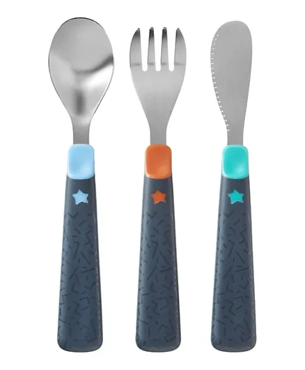 Tommee Tippee Big Kids Stainless Steel First Cutlery Set