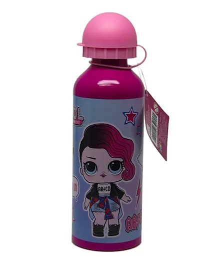 Disney L.O.L Surprise Metal Insulated Sipper Bottle Pink - 500mL