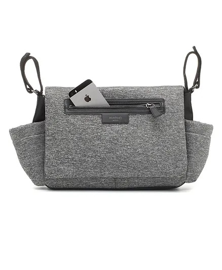 Storksak Stroller Organiser Luxe  - Grey Scuba