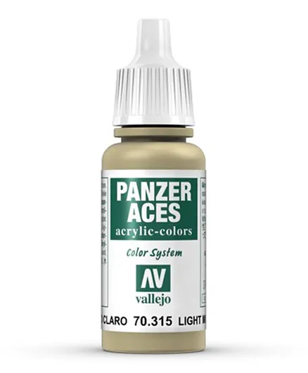 Vallejo Panzer Aces 70.315 A9AB76 Light Mud - 17ml
