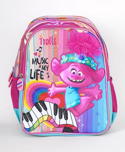 Trolls Music Is My Life Backpack - 13 Inches