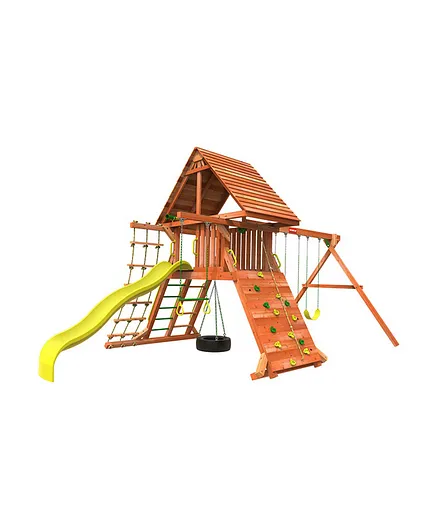 Woodplay Outdoor Playset Lion's Den B