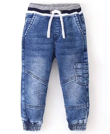 بيبي هاغ - بنطال جينز بطول كامل - أزرق