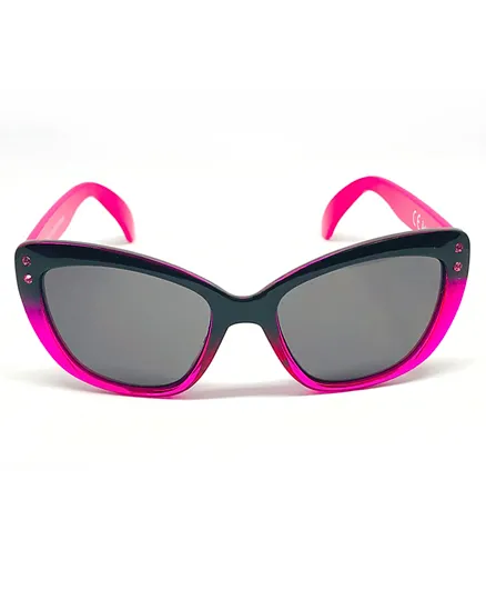 Barbie Stylish Butterfly Sunglasses For Girls - Pink & Black