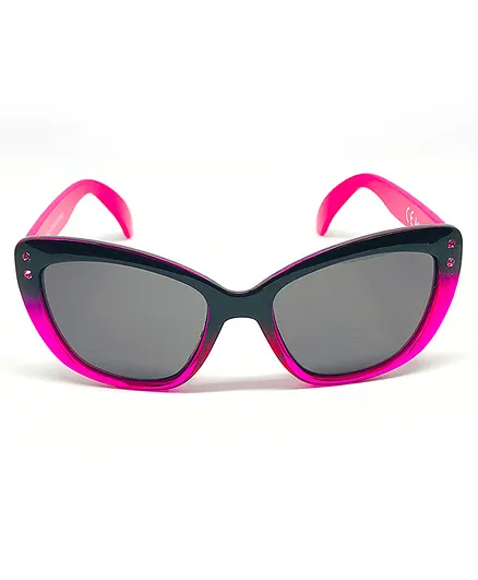 Barbie Stylish Butterfly Sunglasses for Girls - Pink & Black