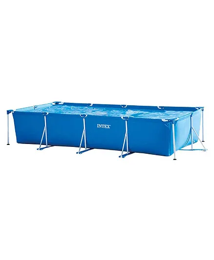 Intex Metal Frame Rectangular Pool - 14 Feet By 33 Inches