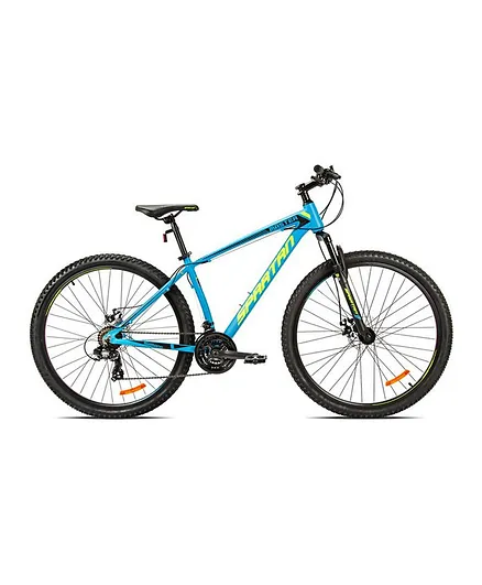 Spartan Master Hardtail Mountain Bicycle Shimano Front Rear Derailer Alloy Frame Mechanical Disc Brakes 145 x 21 x 77 cm Sea Blue Online in UAE Buy at Best Price from FirstCry.ae 142ccae3ea591