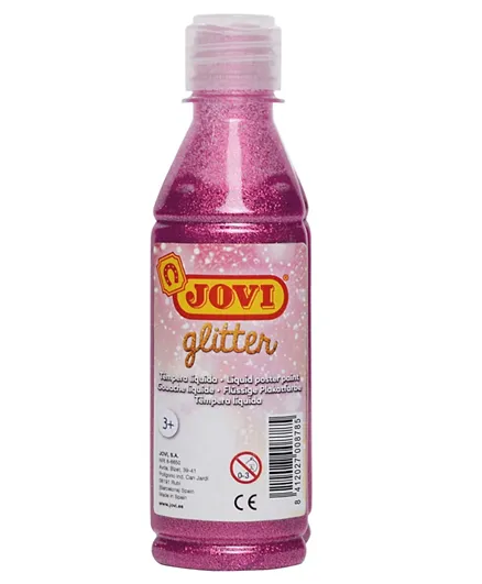 Jovi Liquid Poster Paint Glitter Pink - 250ml