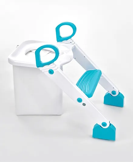 Baby Potty Seat With Ladder - Blue