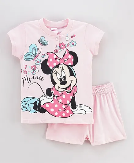 Disney Minnie Mouse Nightsuit - Light Pink