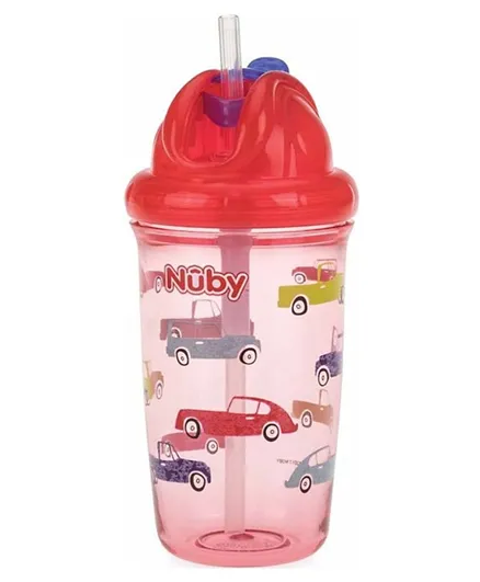 Nuby Flip It Cup made with Tritan Grey - 300ml