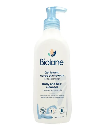 Biolane 2 In 1 Body & Hair Cleanser - 750 ml