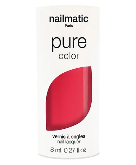 Nailmatic Pure Nail Polish Pure Emiko Intense Coral - 8ml